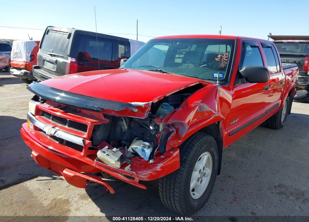 2003 CHEVROLET S-10 LS VIN: 1GCDT13X93K165609