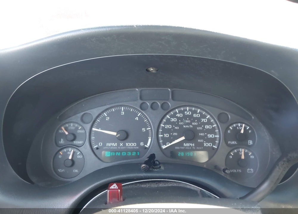 2003 CHEVROLET S-10 LS VIN: 1GCDT13X93K165609