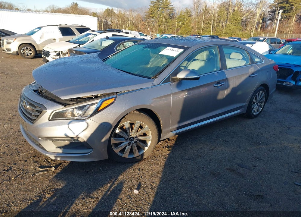 2016 HYUNDAI SONATA SPORT VIN: 5NPE34AF5GH391358