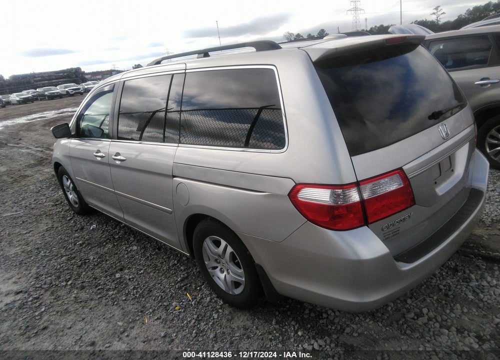 2007 HONDA ODYSSEY EX-L VIN: 5FNRL38727B069480