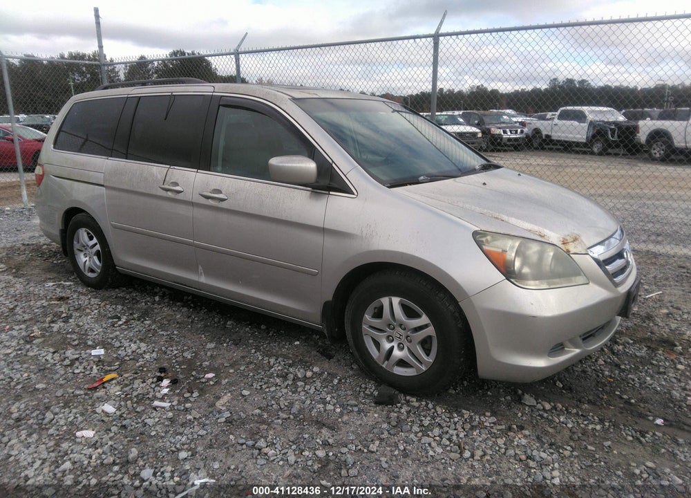 2007 HONDA ODYSSEY EX-L VIN: 5FNRL38727B069480