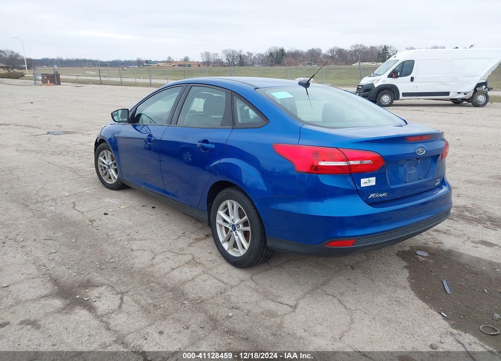 2018 FORD FOCUS SE VIN: 1FADP3FE8JL289832