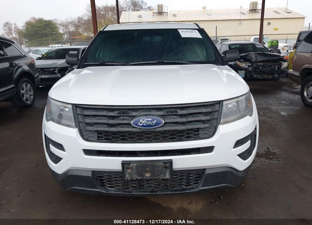 2018 FORD POLICE INTERCEPTOR VIN: 1FM5K8AR2JGB59182