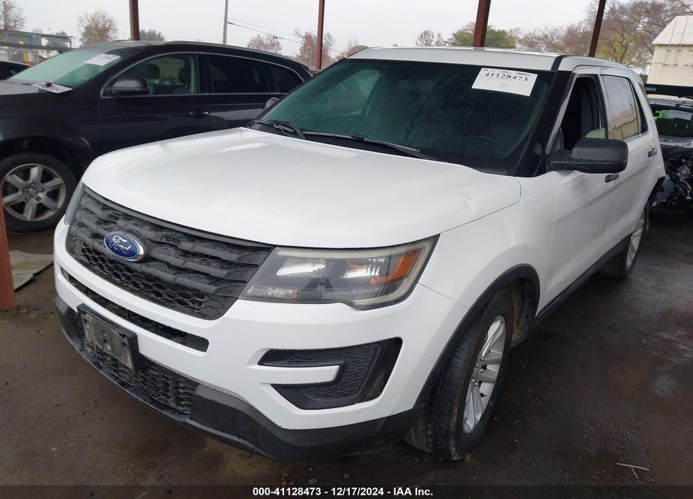 2018 FORD POLICE INTERCEPTOR VIN: 1FM5K8AR2JGB59182