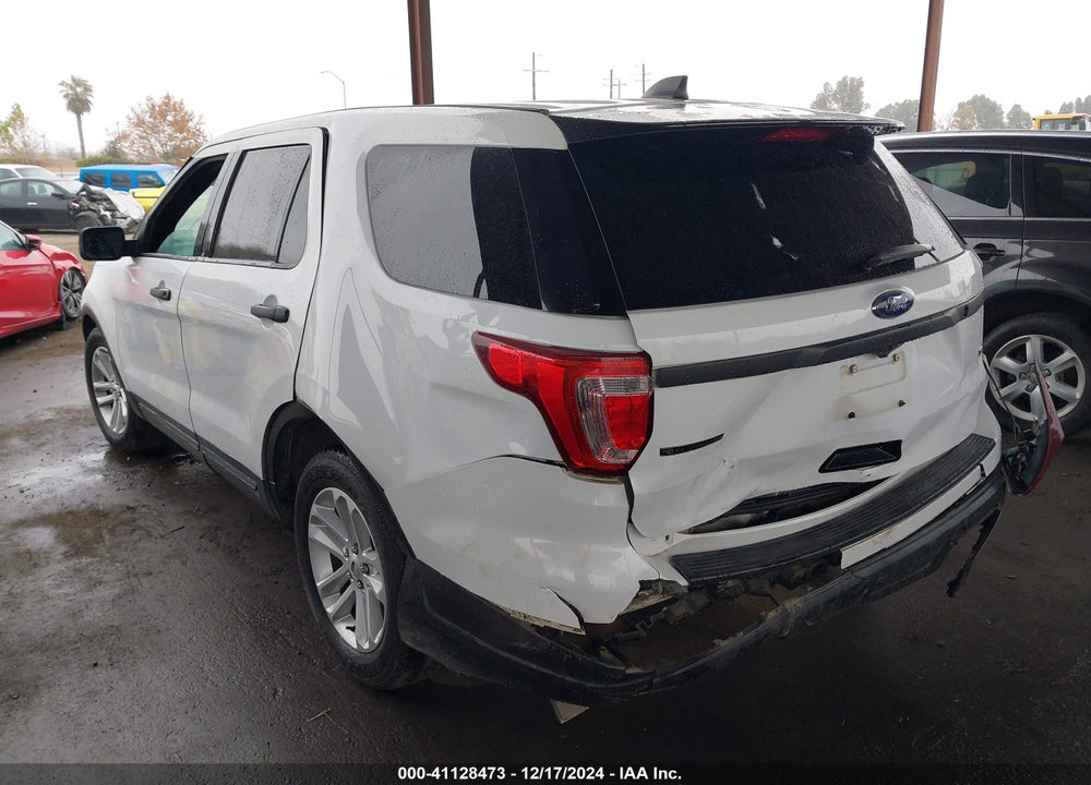 2018 FORD POLICE INTERCEPTOR VIN: 1FM5K8AR2JGB59182