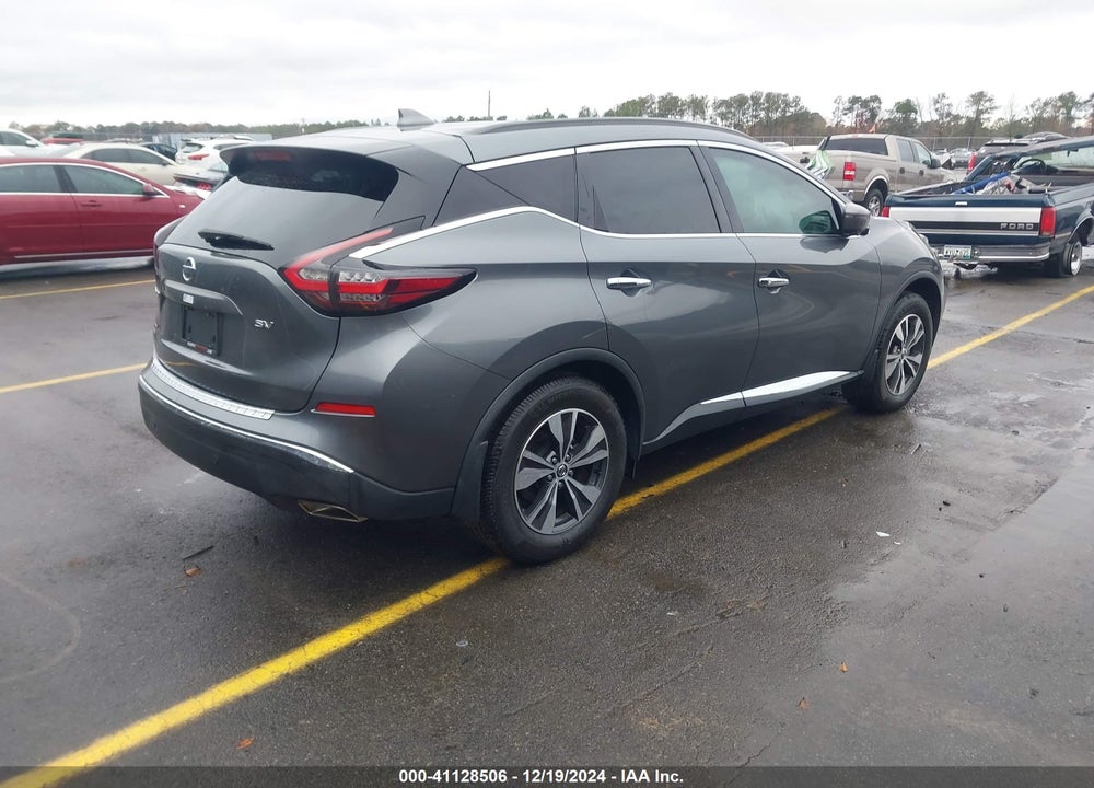 2020 NISSAN MURANO SV FWD VIN: 5N1AZ2BJ9LN112309