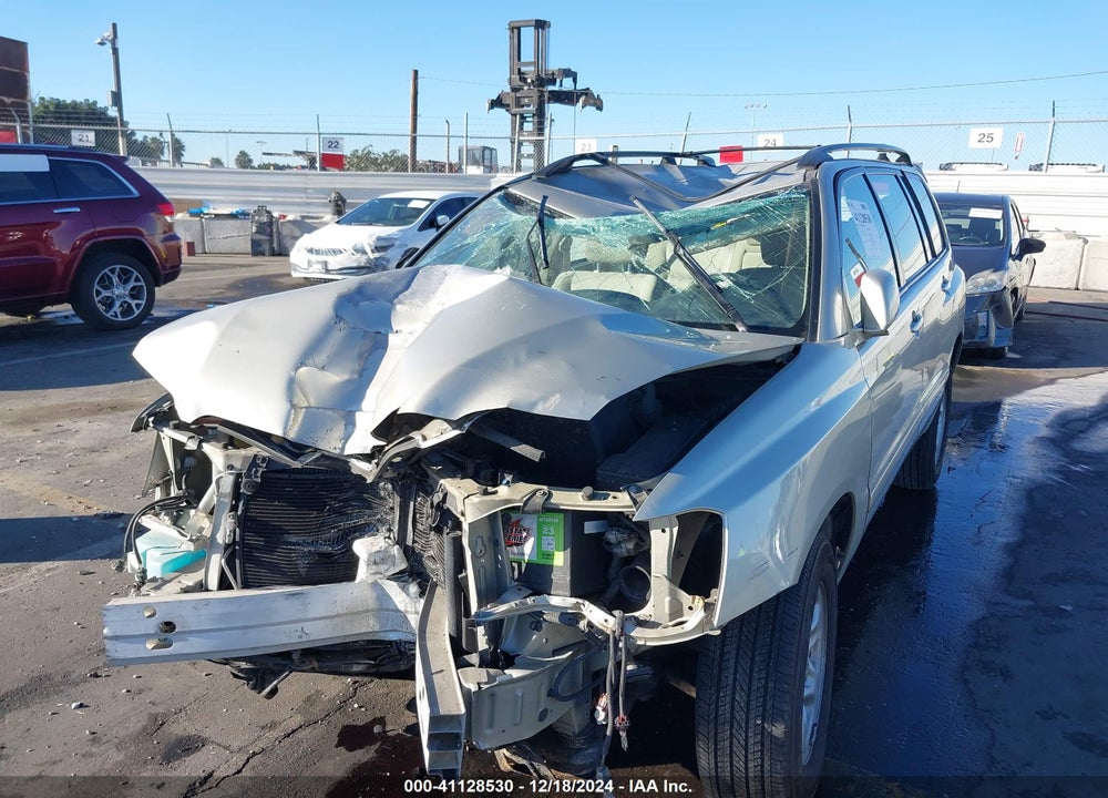 2002 TOYOTA HIGHLANDER V6 VIN: JTEGF21A820040146