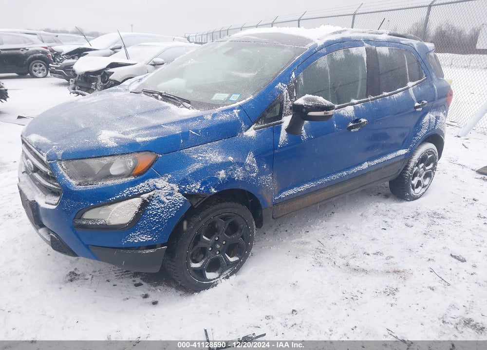 2021 FORD ECOSPORT SES VIN: MAJ6S3JL4MC403522