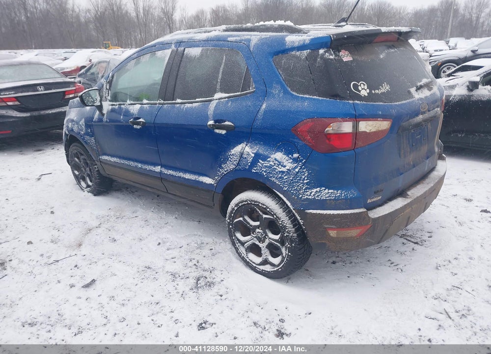 2021 FORD ECOSPORT SES VIN: MAJ6S3JL4MC403522
