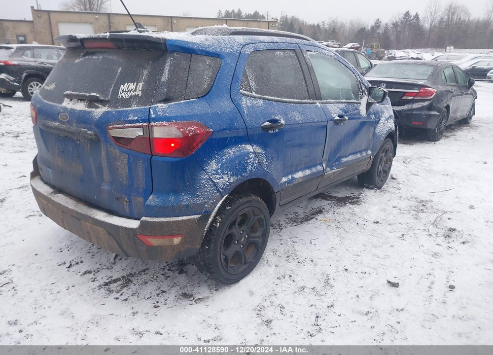 2021 FORD ECOSPORT SES VIN: MAJ6S3JL4MC403522