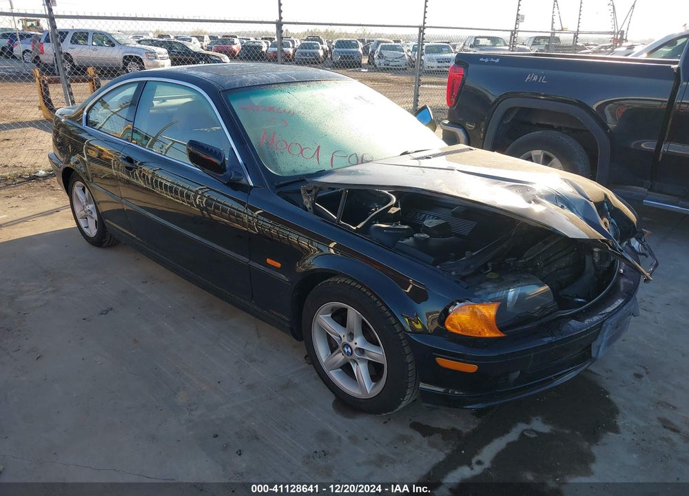 2001 BMW 325CI VIN: WBABN33401JW50742