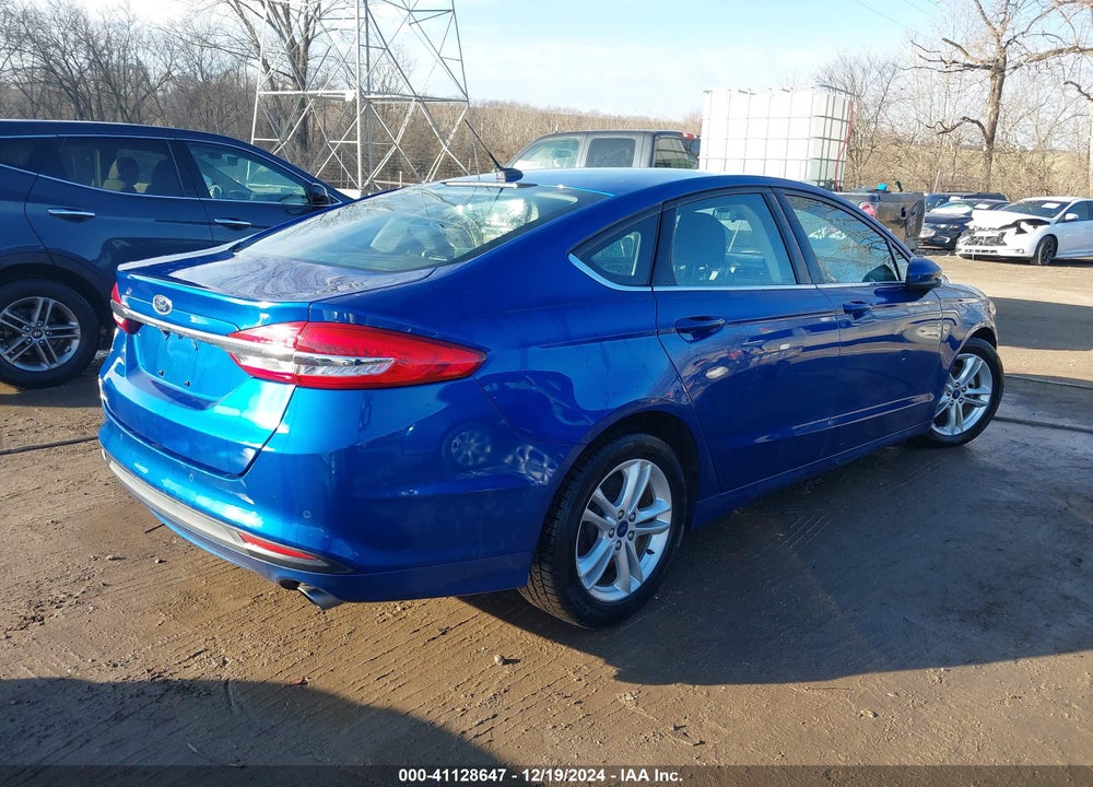 2018 FORD FUSION SE VIN: 3FA6P0HD1JR142944