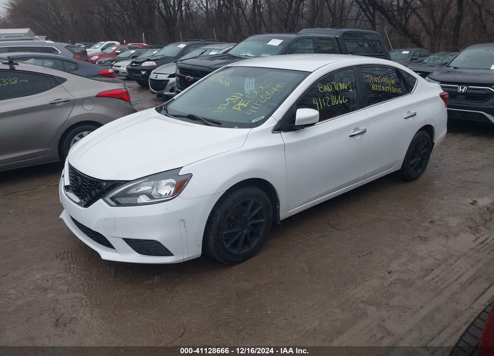 2017 NISSAN SENTRA SV VIN: 3N1AB7AP9HY209776
