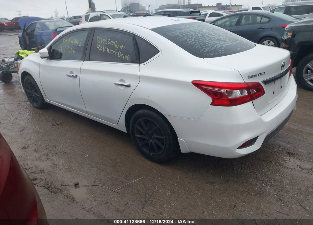2017 NISSAN SENTRA SV VIN: 3N1AB7AP9HY209776