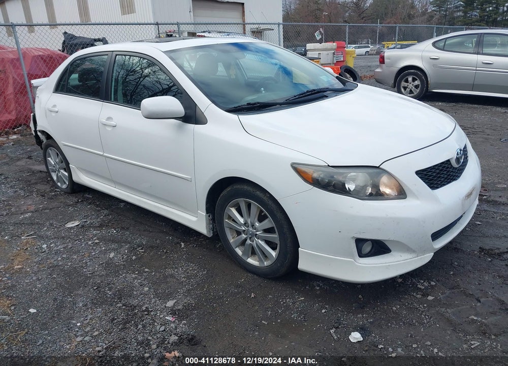 2010 TOYOTA COROLLA S VIN: 2T1BU4EE8AC476626