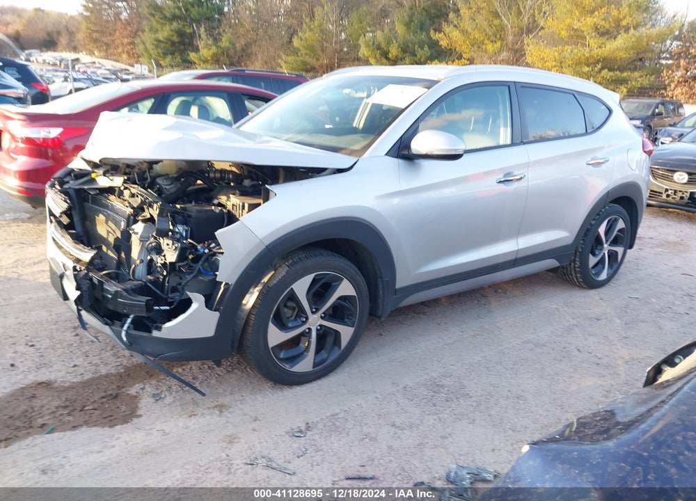 2017 HYUNDAI TUCSON LIMITED VIN: KM8J3CA2XHU530876