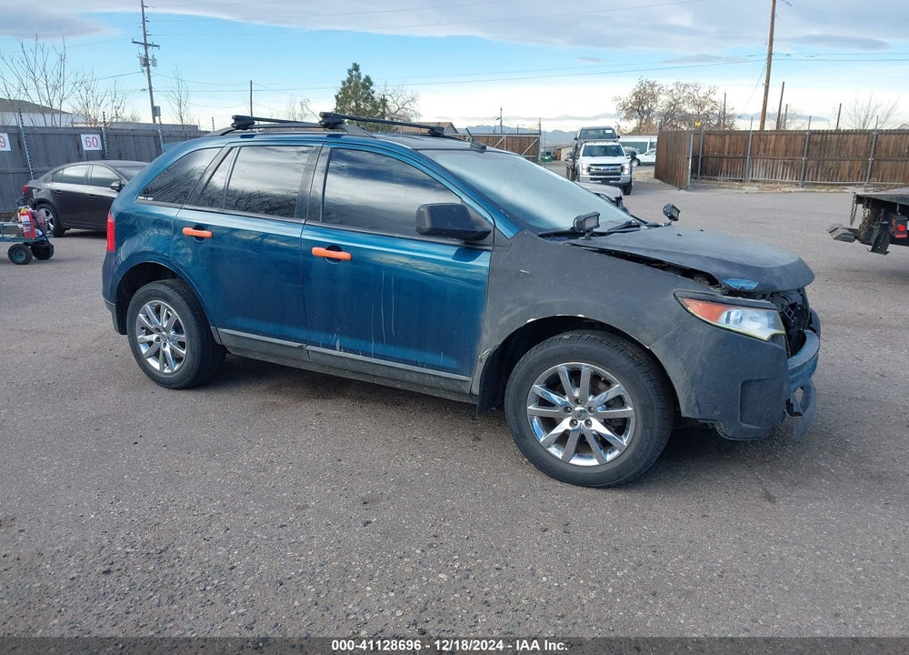 2011 FORD EDGE SEL VIN: 2FMDK4JC6BBA27714