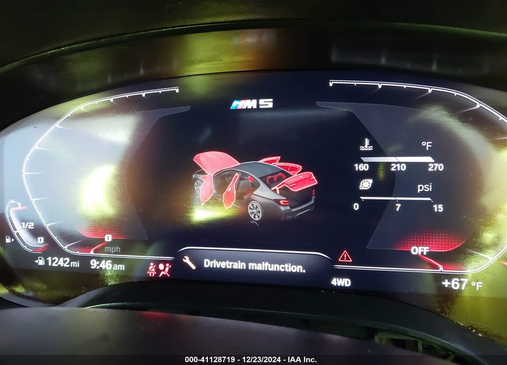 2023 BMW M5 VIN: WBS83CH01PCN02954