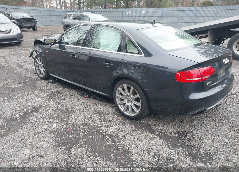 2012 AUDI A4 2.0T PREMIUM VIN: WAUFFAFL3CA120578