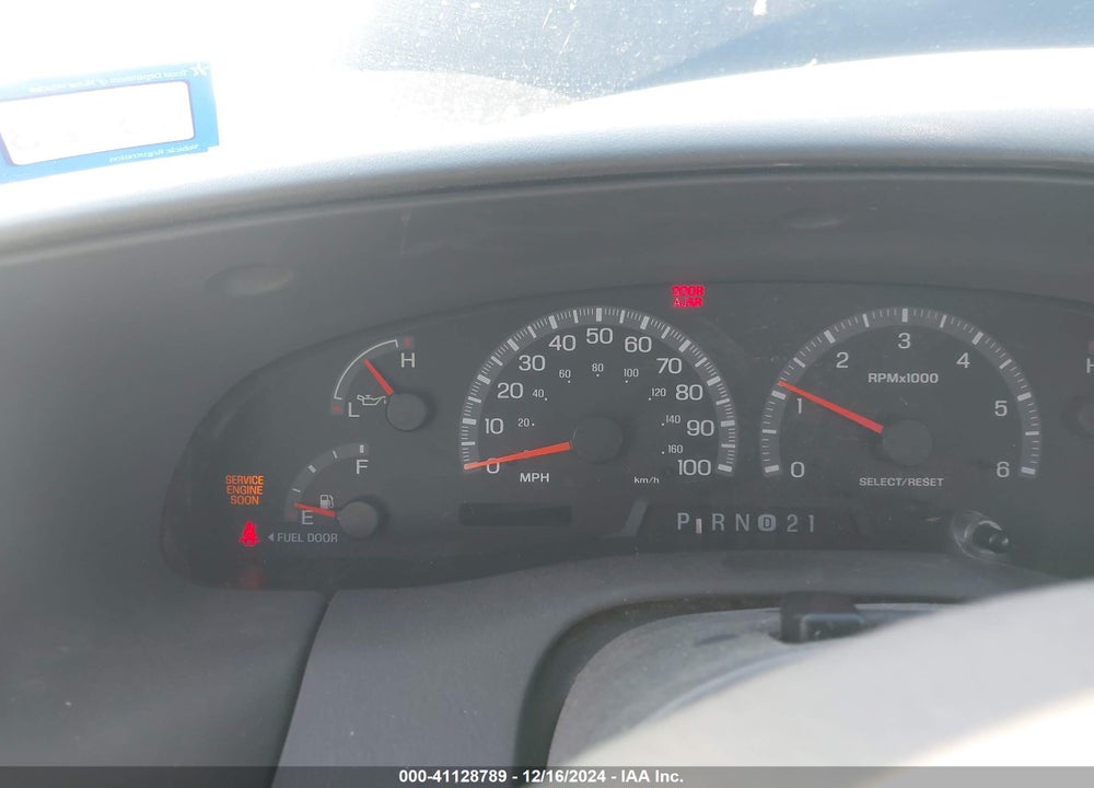 2002 FORD F-150 XL/XLT VIN: 1FTRX17292NB33720