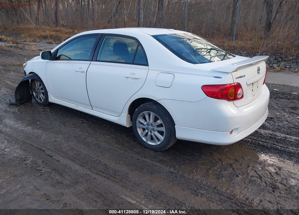 2009 TOYOTA COROLLA S VIN: 2T1BU40E49C077277