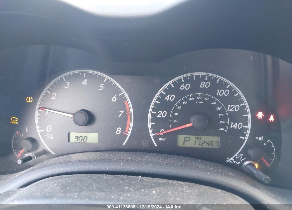2009 TOYOTA COROLLA S VIN: 2T1BU40E49C077277