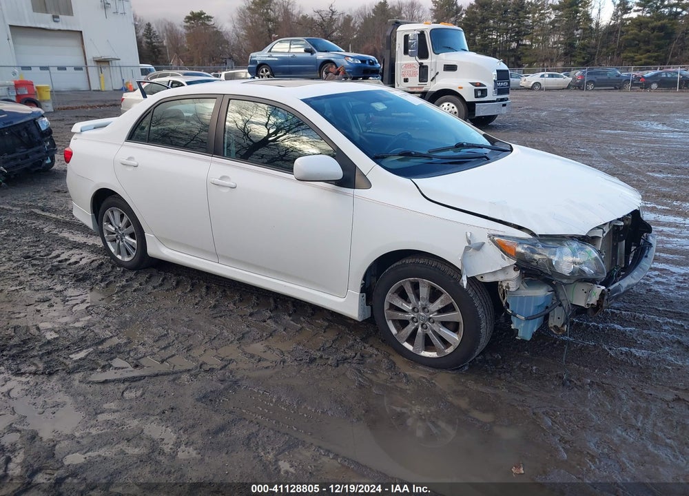 2009 TOYOTA COROLLA S VIN: 2T1BU40E49C077277