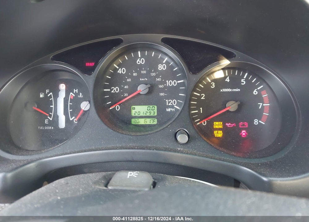 2003 SUBARU FORESTER X VIN: JF1SG63693H768272