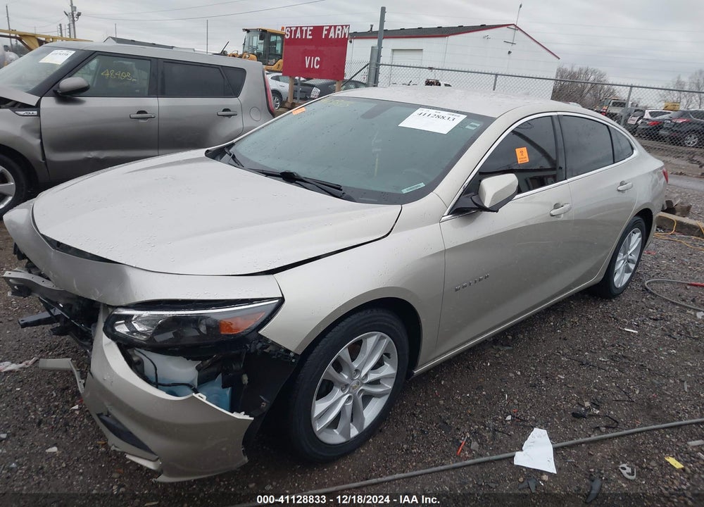 2016 CHEVROLET MALIBU VIN: 1G1ZE5ST7GF313866