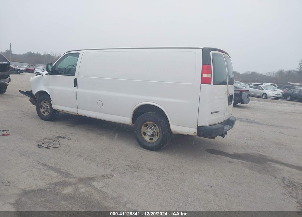 2008 CHEVROLET EXPRESS WORK VAN VIN: 1GCGG25C281209576