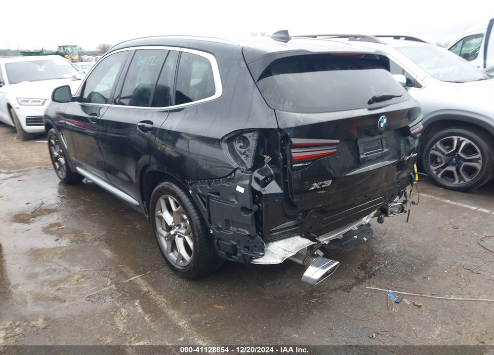 2022 BMW X3 SDRIVE30I VIN: 5UX43DP0XN9L53711