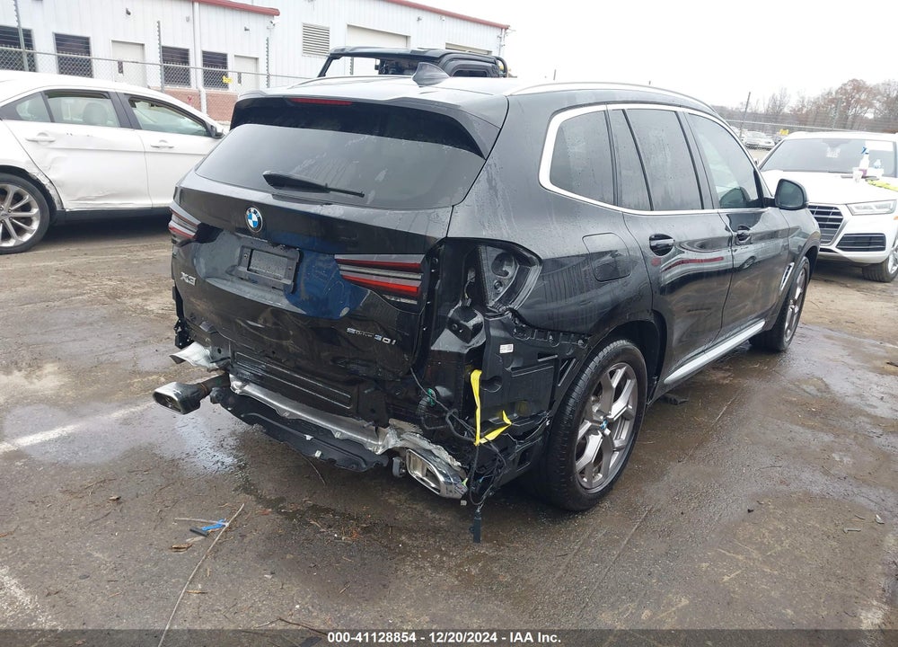 2022 BMW X3 SDRIVE30I VIN: 5UX43DP0XN9L53711