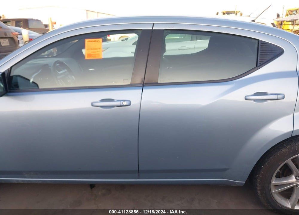 2013 DODGE AVENGER VIN: 1C3CDZCB4DN755488
