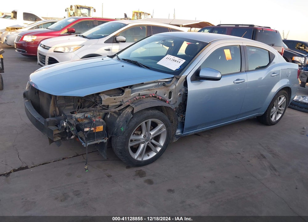 2013 DODGE AVENGER VIN: 1C3CDZCB4DN755488