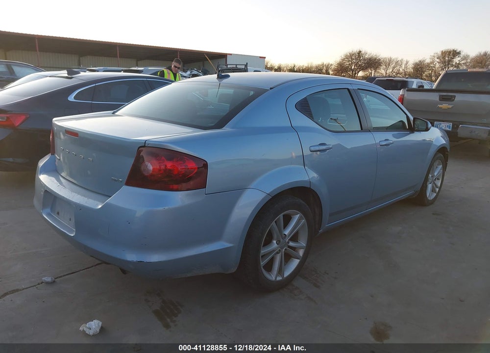 2013 DODGE AVENGER VIN: 1C3CDZCB4DN755488