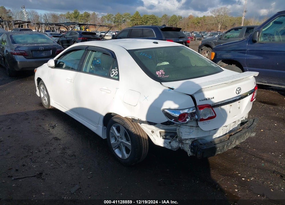 2012 TOYOTA COROLLA S VIN: 2T1BU4EE6CC846278