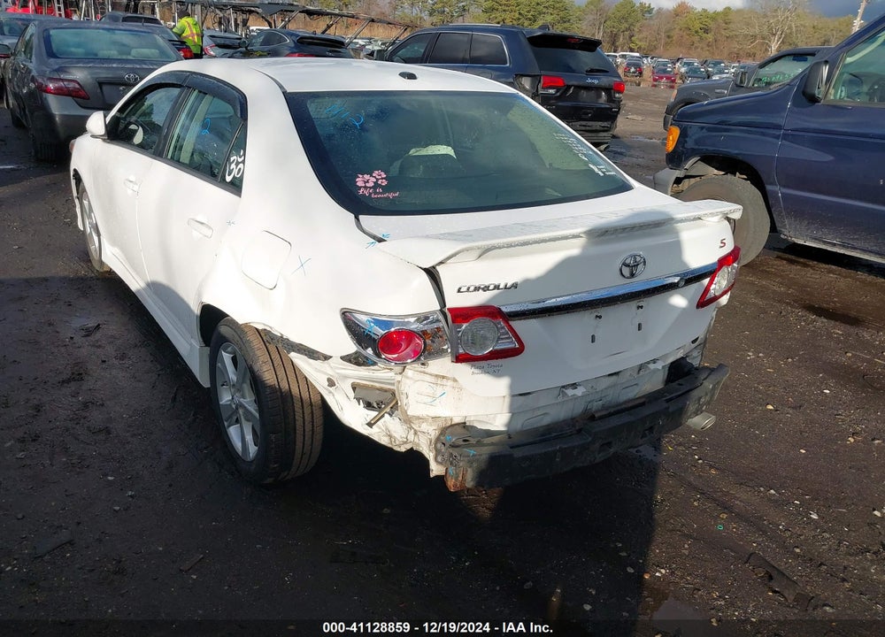 2012 TOYOTA COROLLA S VIN: 2T1BU4EE6CC846278