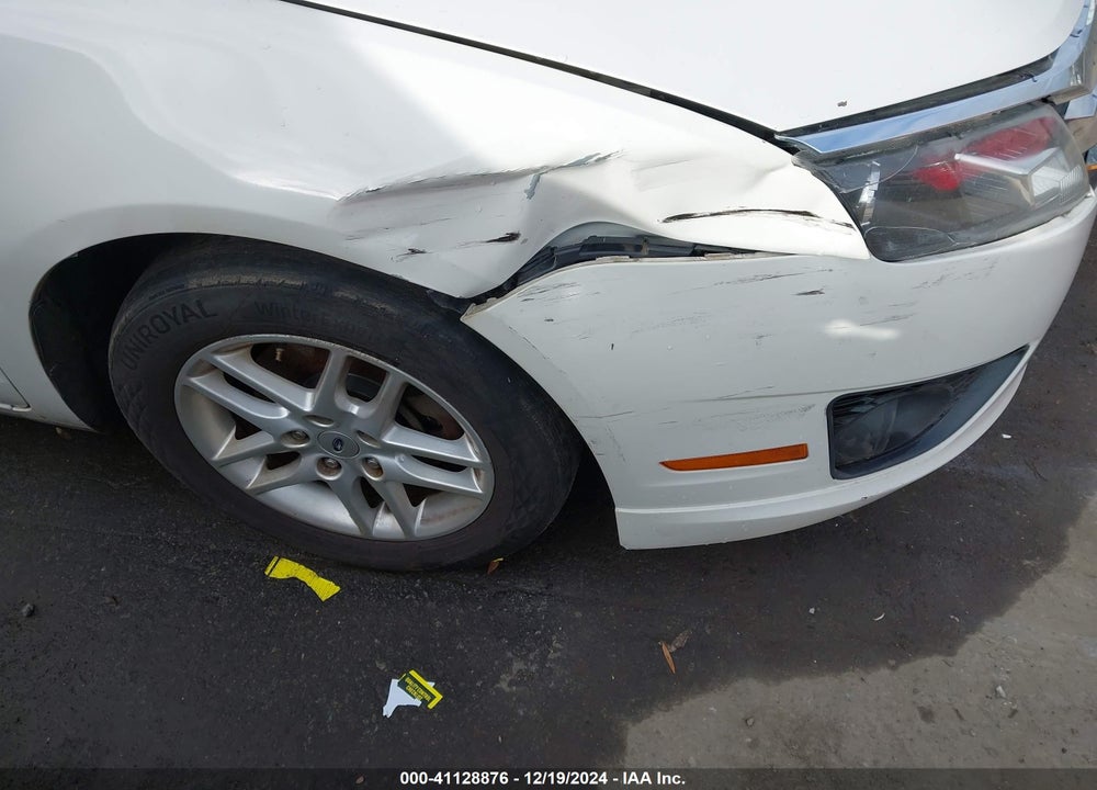 2012 FORD FUSION S VIN: 3FAHP0GA0CR297018