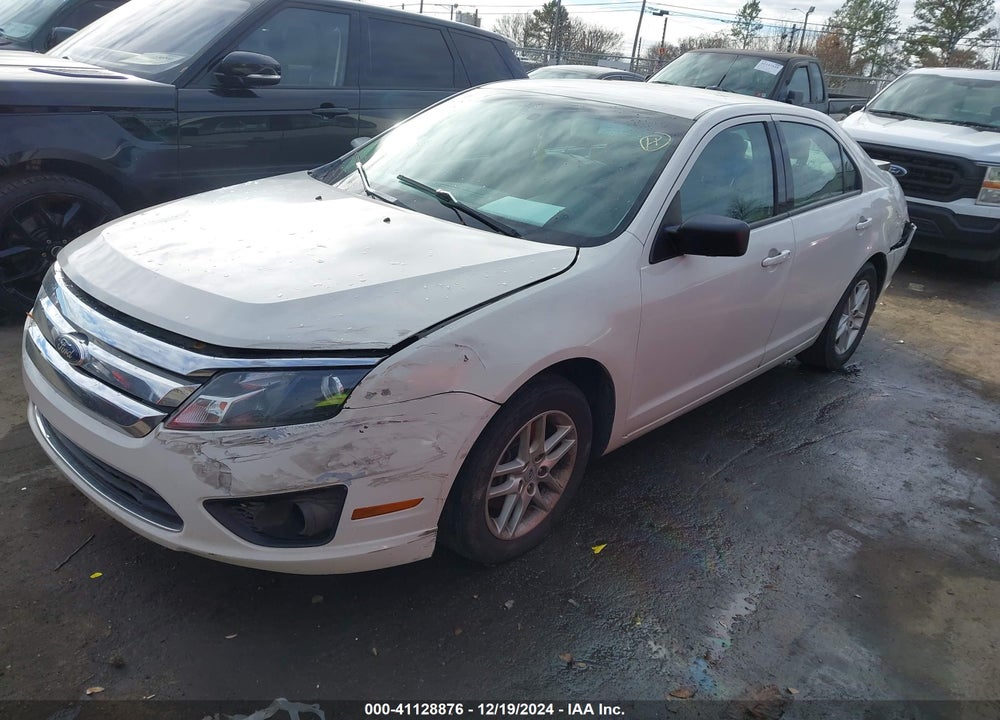 2012 FORD FUSION S VIN: 3FAHP0GA0CR297018