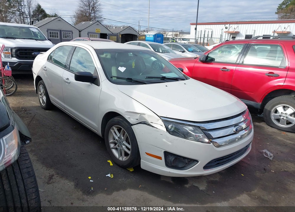 2012 FORD FUSION S VIN: 3FAHP0GA0CR297018