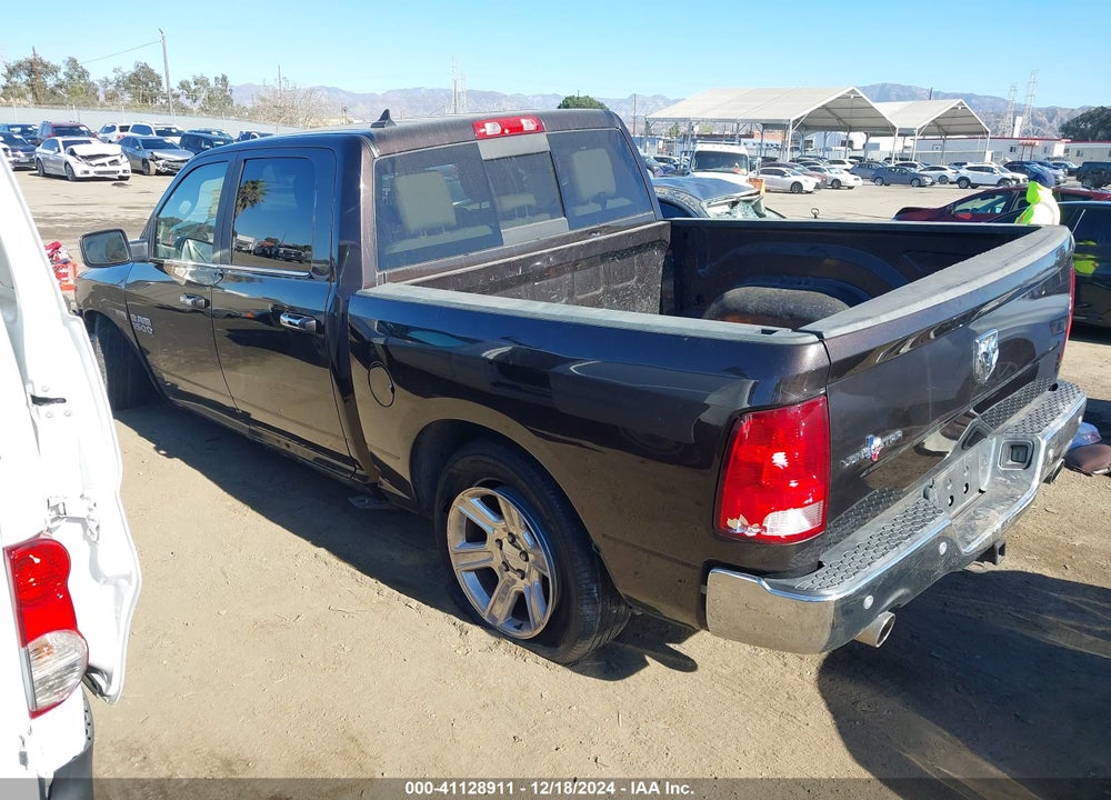 2017 RAM 1500 LONE STAR SILVER 4X2 5'7 BOX VIN: 1C6RR6LT9HS773465