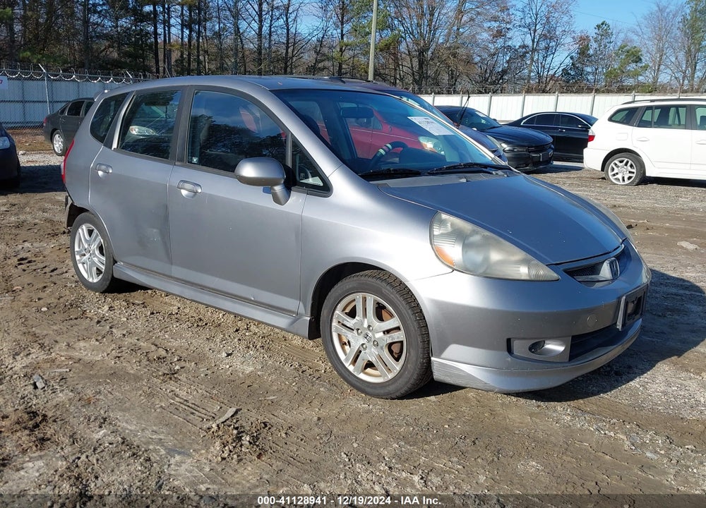 2008 HONDA FIT SPORT VIN: JHMGD37688S009610
