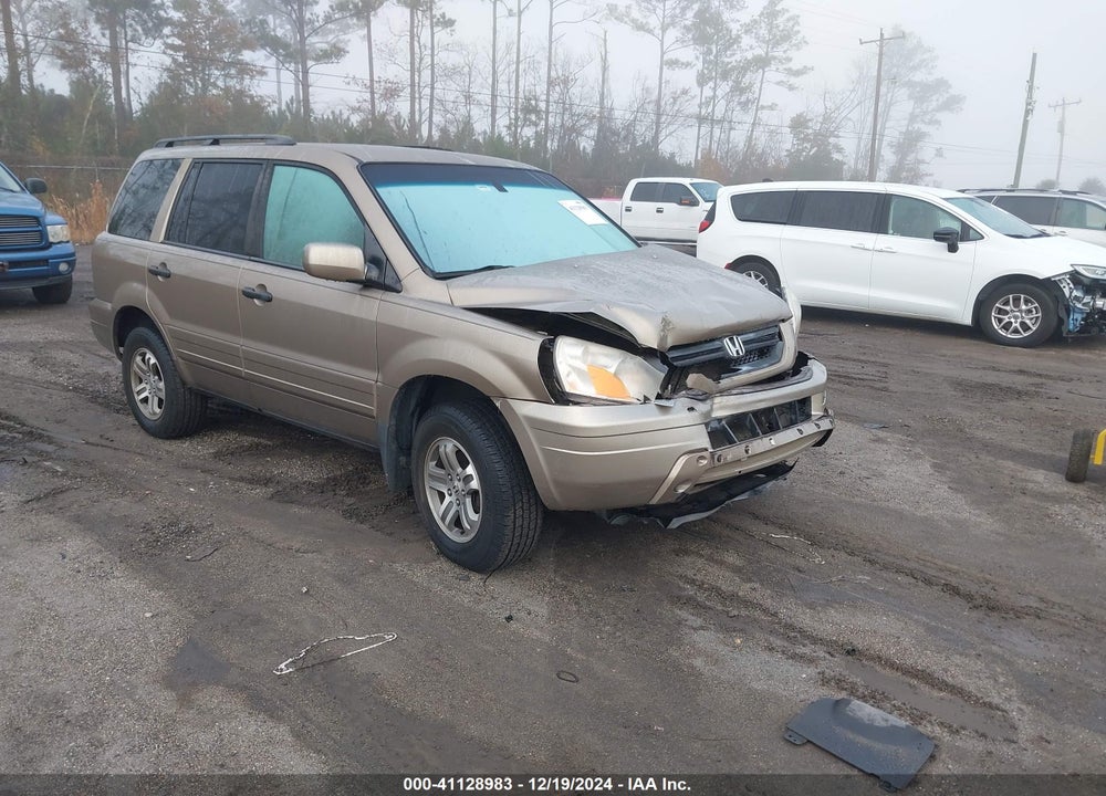 2003 HONDA PILOT EX-L VIN: 2HKYF185X3H568058