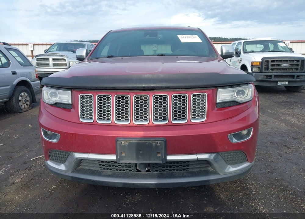 2014 JEEP GRAND CHEROKEE SUMMIT VIN: 1C4RJFJM4EC538800