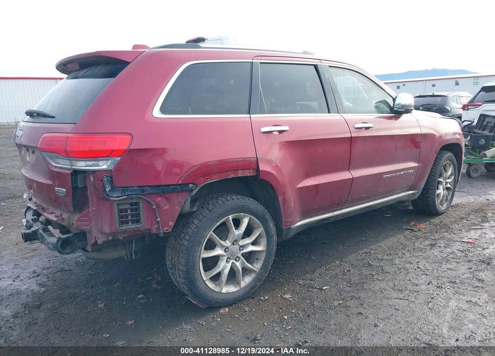 2014 JEEP GRAND CHEROKEE SUMMIT VIN: 1C4RJFJM4EC538800