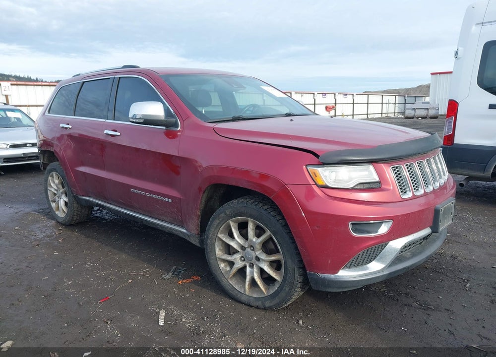 2014 JEEP GRAND CHEROKEE SUMMIT VIN: 1C4RJFJM4EC538800