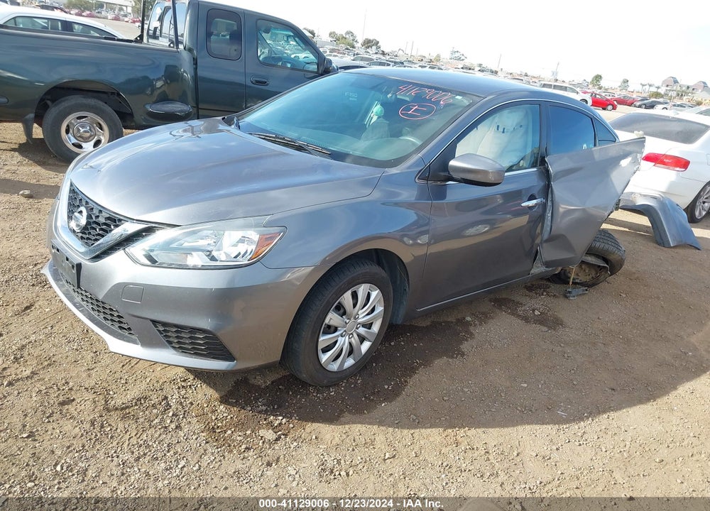 2017 NISSAN SENTRA SV VIN: 3N1AB7AP9HL639806