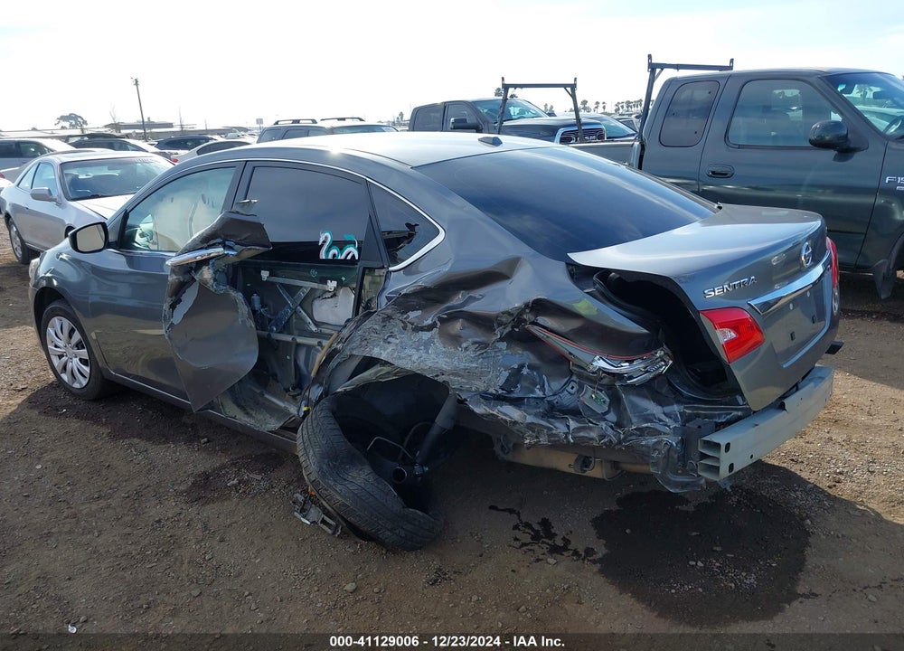 2017 NISSAN SENTRA SV VIN: 3N1AB7AP9HL639806