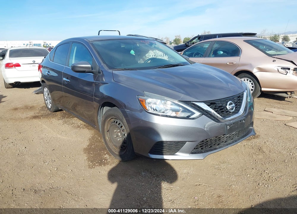 2017 NISSAN SENTRA SV VIN: 3N1AB7AP9HL639806