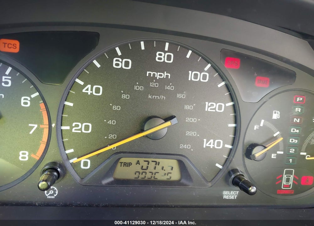 2002 HONDA ACCORD 3.0 EX VIN: 1HGCG16592A060388